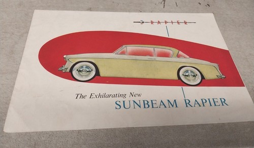 1957 sunbeam rapier - sunbeam,