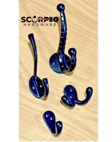 Cast iron hooks - cast,