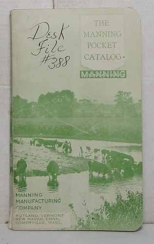 1920s catalog manning - of,