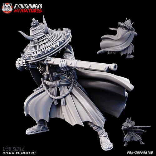Japanese matchlock oni - japanese,