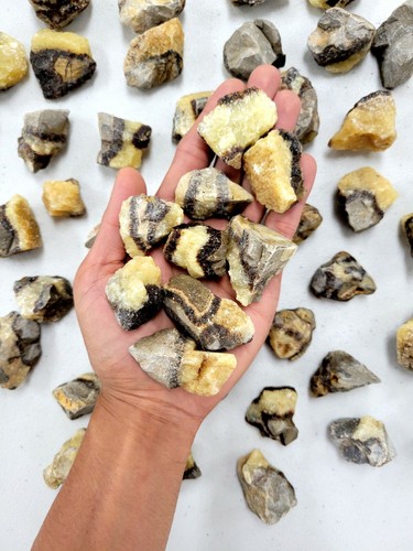 Raw septarian crystals bulk - septarian,