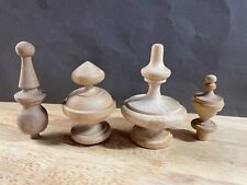 WOODEN CLOCK FINIAL ANTIQUE