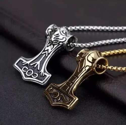 Thor hammer necklace norse - thor's,