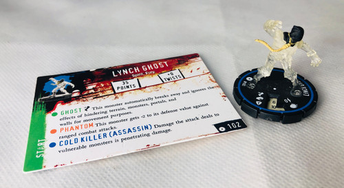 Horrorclix lynch ghost 102 - horrorclix,