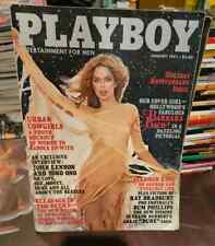 Playboy Magazine January 1981