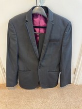 M&S Black Tuxedo Suit Set 32R
