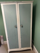 Vintage Wooden Wardrobe –