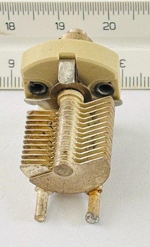 Vintage radio tuning condensor - tuning,