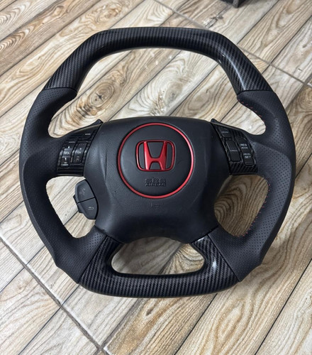 Carbon style steering wheel - style,