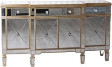 Mirrored Glass Sideboard