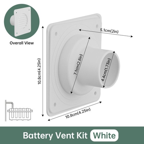 Abs vent cover for motorhome - for,