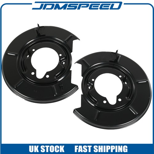 Pair rear brake disc backing - pair,