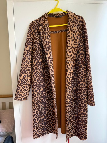Zara leopard print - leopard-print, longline