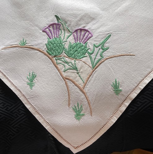Vintage irish linen - vintage, tablecloth