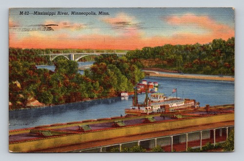 Vintage mississippi river - vintage,