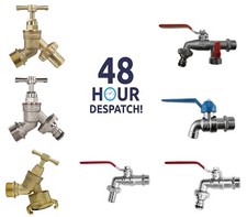 Garden Outside Tap 1/2 & 3/4