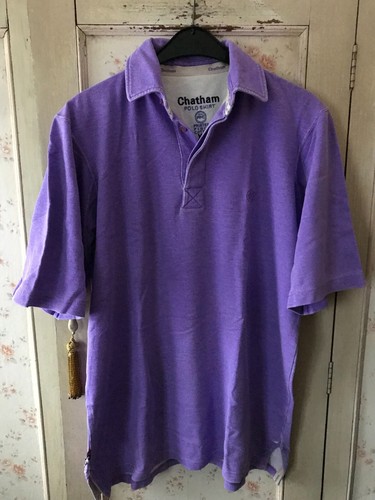 Mans purple chatham polo - mans,