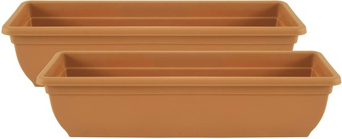 60cm trough plant pot long - 60cm,