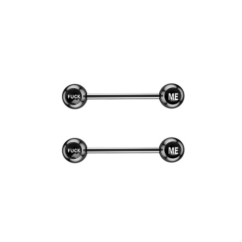 Pair 14g surgical steel - 1,