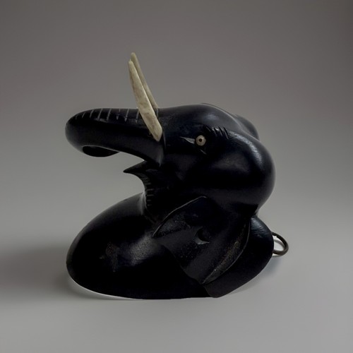 Hand carved antique ebony wood - ebony,