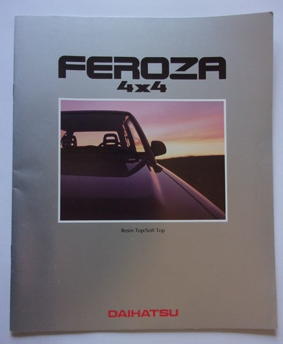 Daihatsu feroza 4x4 orig - orig, 1989