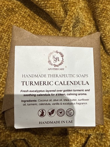 Handmade turmeric calendula - turmeric,