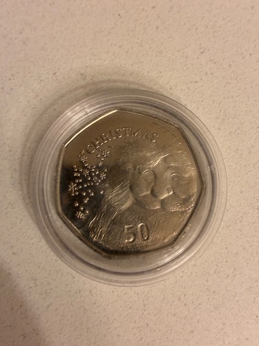 Gibraltar 50p christmas - gibraltar,