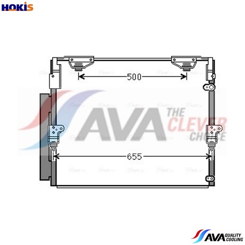 Condenser air conditioning - condenser,