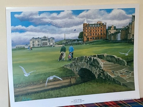 Swilken bridge old course - bridge',