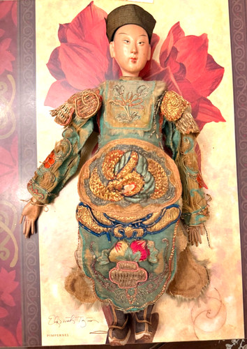 Antique chinese opera doll - opera, in