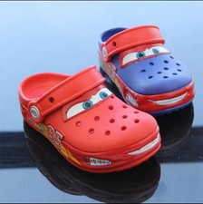 Disney Cars Slippers Lightning McQueen Sandals Unisex Clogs Kids/Adult Xmas Gift