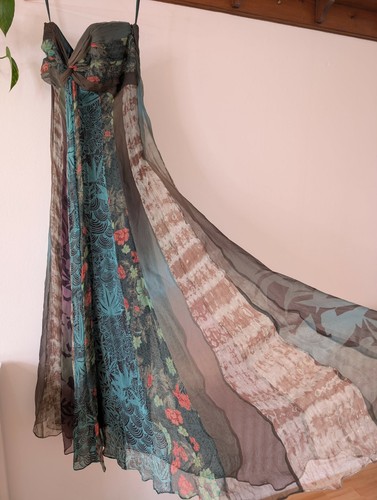 Monsoon silk bandeau dress - bandeau,