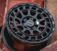 18" Black Swamper Alloy Wheels Fits Vw Sharon Scirocco Tiguan + Allspace 5x112