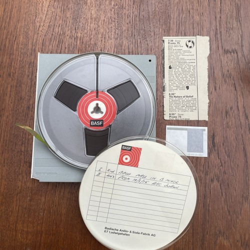Basf used reel - basf, sound