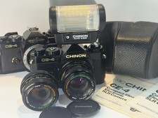 Chinon CE-4 Bundle. Lenses X 2