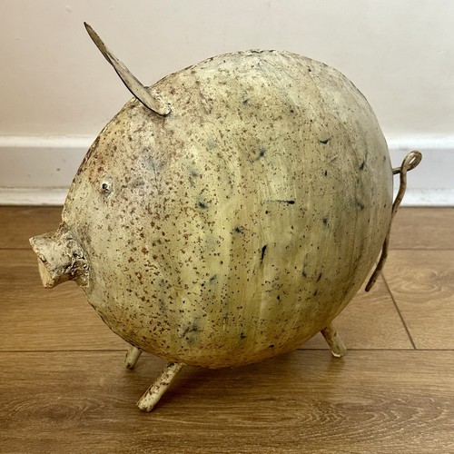 Large metal rustic folk - large,