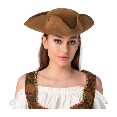 Pirate tricon hat adults - tricon,