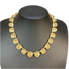 Authentic Stella & Dot Astor Sparkle Necklace Goldtone Boxed