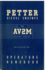 PETTER AV2M MARINE DIESEL