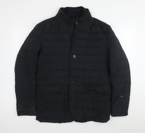 Zara men black puffer - m,