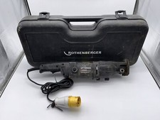 Rothenberger Rotiger Vario Electronic 110v Pipe Cutter Saw & Case