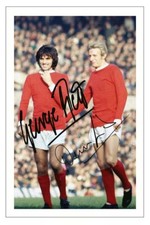 GEORGE BEST & DENIS LAW Signed