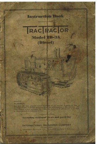 Harvester trac tractor model - i.harvester, trac-tractor