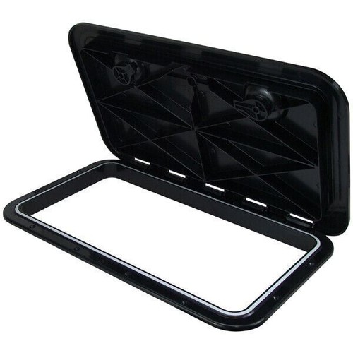 Access hatch black boat - black,