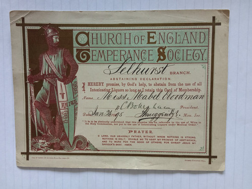 Church england temperance - church,