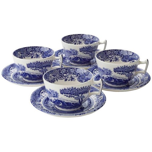 Spode blue italian breakfast - blue,