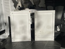 2 VTG PINE WHITE RAISED PANEL