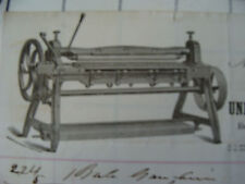 Original Vintage billhead:1876