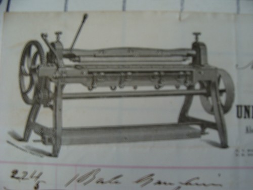 Original vintage billhead 1876 - vintage, billhead:1876