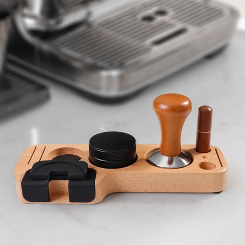 Wood coffee filter tamper - filter,